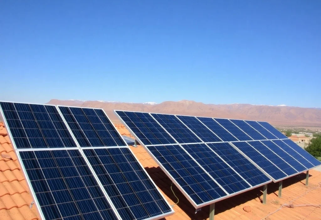 panneau solaire maroc